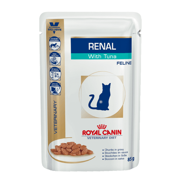 ROYAL CANIN PRESCRIPTION DIET CAT WET FOOD RENAL WITH TUNA FELINE