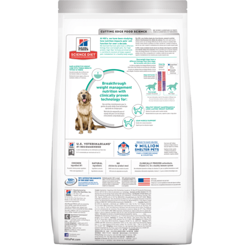 Hills Science Diet Adult Dog Dry Food Perfect Weight Gobles