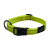 Rogz Side Release Dog Collar - Utility with Reflective Stitching - Dayglo - Various Sizes